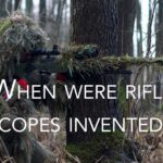 when were rifle scopes invented