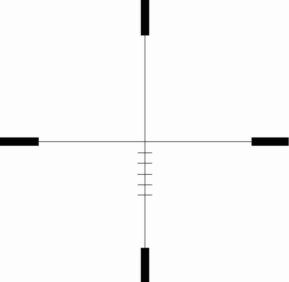 rifle scope reticles for long range shooting